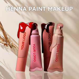 Etiqueta privada <span class=keywords><strong>Genifique</strong></span> Foundation 10ml líquido mejilla Color tinte maquillaje naturaleza Material rojo rosa pigmento tinte cosmético temporal - Product Image 2