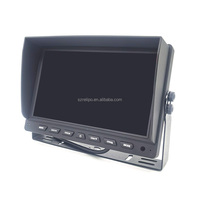 Écran LCD TFT 9 pouces pour voiture à 4 canaux, affichage à 4 broches, 12V, 24V, 1024x600p, vente en gros