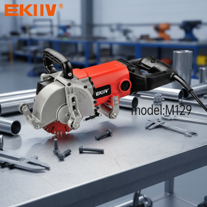 EKIIV M129 Herramienta <span class=keywords><strong>de</strong></span> Corte <span class=keywords><strong>de</strong></span> Paredes Confiable con Profundidad Máxima <span class=keywords><strong>de</strong></span> 39 mm y Motor <span class=keywords><strong>de</strong></span> 1850 W para Trabajos <span class=keywords><strong>de</strong></span> Renovación <span class=keywords><strong>de</strong></span> Pequeña y Mediana Escala - Product Image 1