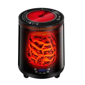 Calentadores Eléctricos 3 en 1 para el Hogar en Invierno, Paneles Eléctricos Inteligentes de Infrarrojos Lejanos para Uso en Interiores con Control Remoto y Certificación CE RoHS - Product Image 3