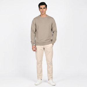 Sweat-shirt pour homme de haute qualité, nouveau design, imprimé personnalisé, streetwear, uni, col rond, grande taille, couleur unie, sweat-shirts pour homme - Product Image 1