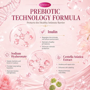 Sérum prébiotique féminin Halal Kormesic Private Label 30 ml, soin intime pour femmes, huile essentielle de rose, huile Yoni antibactérienne - Product Image 4