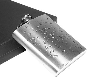 Gourde isotherme en acier inoxydable SS304 de qualité alimentaire, 8 oz, avec design laser personnalisé pour la <span class=keywords><strong>vodka</strong></span> et le whisky - Product Image 5