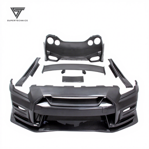 Kit Carrozzeria in Fibra di Carbonio Stile Nismo Supertechinics 2017 per <span class=keywords><strong>Nissan</strong></span> <span class=keywords><strong>GTR</strong></span> R35 - Product Image 1