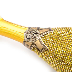 <span class=keywords><strong>OMQ</strong></span> — autocollants bouteille cosmétique 750ml, personnalisés, petite bouteille cosmétique, miroir, diamant en acrylique, strass, usine - Product Image 4