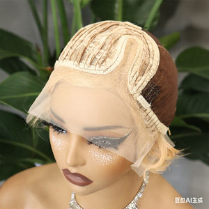 FH 13x1 Lace Front Pixie Human Hair <b>Wig</b> French Curls <b>Short</b> <b>Wig</b> Human Hair - Product Image 4