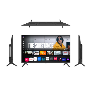 Meilleures ventes, téléviseur intelligent Android <span class=keywords><strong>QLED</strong></span> 4K de 43 pouces, design sans cadre, HDR10+, Wi-Fi, audio Dolby, téléviseur pour hôtel - Product Image 6