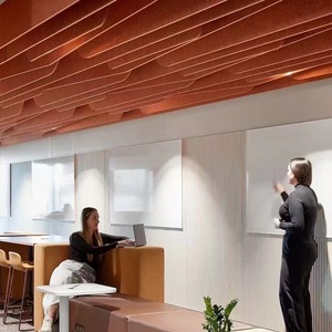 Panneaux de <span class=keywords><strong>plafond</strong></span> acoustiques haute densité pour l'<span class=keywords><strong>isolation</strong></span> phonique des plafonds, avec un design moderne personnalisable et des solutions de modèles 3D - Product Image 2