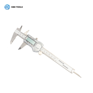 Calibrador Digital de 150 mm, Calibrador Vernier Digital Electrónico de Acero Inoxidable, Calibrador Vernier de Metal - Product Image 1