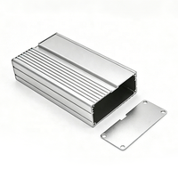 Boîtiers d'amplificateurs en alliage d'aluminium extrudé, boîtier électronique pour carte PCB OEM, boîtier en aluminium extrudé, boîte de jonction en aluminium