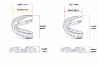 Protège-dents flexible en EVA pour le bruxisme et le grincement des dents, protège-dents de nuit anti-grippage, protège-dents pour adultes