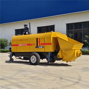 JIUHE - Bomba de Cemento Hidráulica con Control Remoto de 80, Rentable, Fabricada en Nuestra Propia Fábrica, Bomba de Concreto para Construcción - Product Image 4