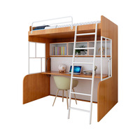 Quincaillerie pour lit escamotable multifonctionnel personnalisé Lit superposé invisible à échelle cachée avec bureau pour la maison loft