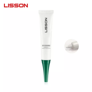 Fabbrica cinese cosmetici per la cura della pelle per gli occhi in Gel crema di plastica lungo ugello tubo imballaggio Uv goccioline di acqua tappo - Product Image 1