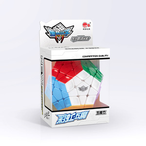 Shenzhou Papaya Rainbow 3x3 Dodecahedron <b>Magic</b> <b>Cube</b> For Teens Puzzle Toy - Product Image 3