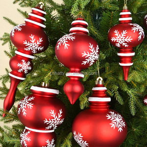 High Quality 35cm Plastic Electroplating <b>Christmas</b> Ball Ornaments Shatterproof Baubles Customizable Color <b>Christmas</b> <b>Tree</b> - Product Image 2