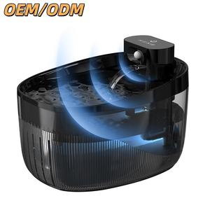 2 एल वायरलेस स्मार्ट बिल्ली पानी डिस्पेंसर पेटेंट प्लास्टिक की बोतल शांत पंप बैटरी कुत्तों के लिए संचालित पालतू जानवर - Product Image 1