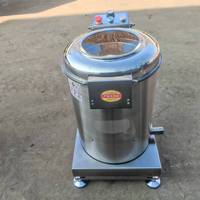 Roestvrijstalen Spin-Droogmachines Centrifugale Frietjes Sla Aardappelchips Fruitvoedsel-En Groenteontwateringsmachine