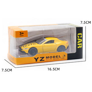 Nouveauté : Voiture de course sportive Roma en alliage moulé sous pression à l'échelle 1:36, modèle à rétrofriction avec roues mobiles, jouet pour enfants - Product Image 5
