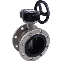 Vanne papillon à bride de turbine de haute qualité, sur mesure, conforme à la norme ASME 150LB 304/316, certification UL