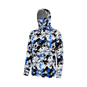 Chemises de pêche à séchage rapide, respirantes, imperméables, haute performance, UPF 50, imprimées, grandes tailles, protection <span class=keywords><strong>UV</strong></span>, équipement de pêche personnalisé - Product Image 1