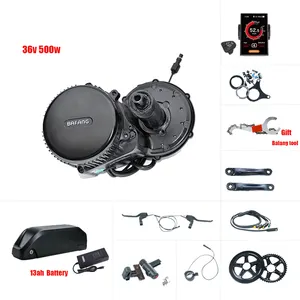 C18 Kit Konversi Motor, Kit Konversi Pit Bafang 36V 350W, Baterai 13ah