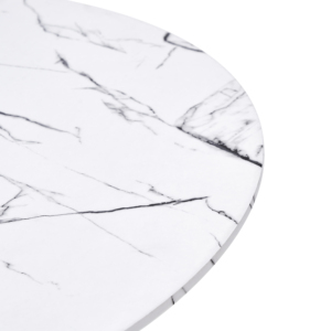 طاولة قهوة خارجية عصرية بسطح MDF وإطار معدني مطلي بالبودرة مقاوم للماء للفنادق والمقاهي والمطاعم والحدائق والفعاليات - Product Image 5