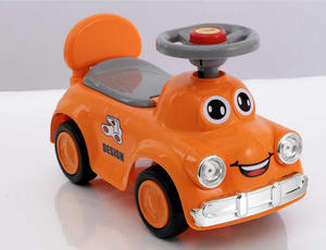 Coche de Juguete con Diseño de Sonrisa de Dibujos Animados para Niños, con Música y Luces, Juguete Divertido para Niños Pequeños con Bocina <span class=keywords><strong>BiBi</strong></span>, Andador para Bebés de 1 a 3 Años - Product Image 4