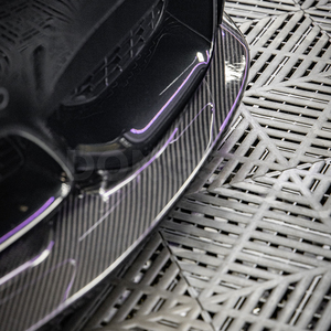 Splitter Anteriore in Fibra di Carbonio Prepreg Stile GT4 per <span class=keywords><strong>BMW</strong></span> M3 F80 M4 F82 F83 2014-2020, Modellato in Autoclave - Product Image 6
