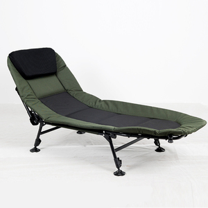 Venta caliente de fábrica, silla de cama plegable portátil para acampar al aire libre y pescar para pesca de carpa - Product Image 2