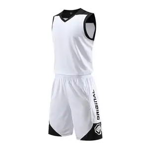 Free Samples Blank Basketball Uniforms Wholesale Custom Basketball Jersey And Shorts Reversible Basketball Jersey