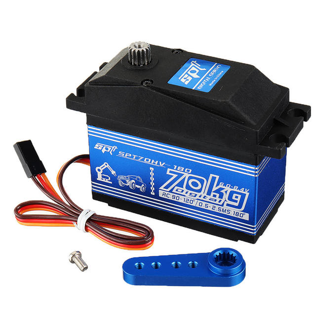 SPT70HV-180 70KG Metal Gear Digital 180 Degree Robot Servo Motor
