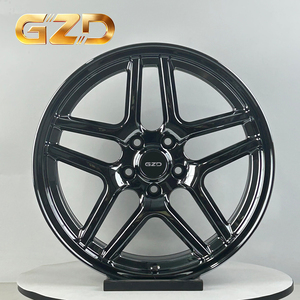 Jantes noires GZD à <span class=keywords><strong>prix</strong></span> avantageux, roues forgées personnalisées de 16 à 24 pouces pour voitures particulières Honda Civic <span class=keywords><strong>Renault</strong></span> <span class=keywords><strong>Clio</strong></span> DOT CE - Product Image 1