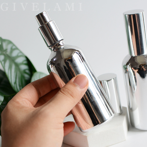 Luxury Spray Bottle 15ml 30ml 50ml 100ml All Silver Bottle Room Fragrance Perfume <strong>Container</strong> <strong>Travel</strong> Portable Cosmetic Packaging - Product Image 5