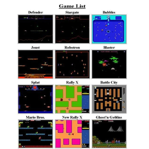 บอร์ดเกมอาเขตแบบคลาสสิก19 in 1บอร์ดเกมอาร์เคดแนวนอนสำหรับ CGA V - Product Image 1