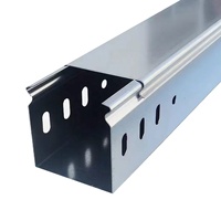 Goulotte de câblage industrielle autobloquante galvanisée à chaud pour câbles de construction, fixation rapide pour câblage électrique et pose de câbles