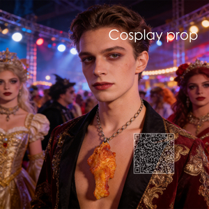 Llavero con Colgante de Baqueta Realista, Regalo de Agradecimiento para Restaurantes, Relleno para Bolsas de Regalo de Pascua y Acción de Gracias, Recuerdo Novedoso - Product Image 5