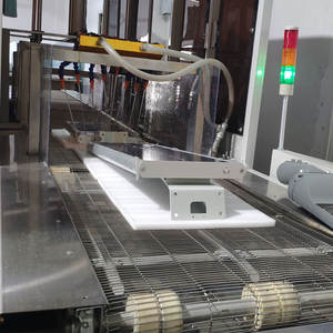 Ip67 200w 300w 400w lifepo4 batterie lampe à led automatique extérieur blanc chaud lampadaires solaires en aluminium - Product Image 6