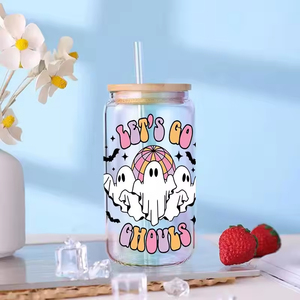 Venta al por mayor de más de 8000 diseños de transferencias UV DTF Libbey Wrap de alta calidad para vasos de 40oz, 20oz y 16oz, impresiones de dibujos animados en vasos de vidrio, envolturas UV DTF para tazas. - Product Image 3