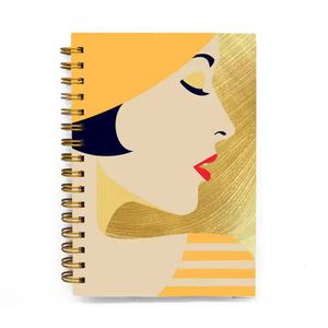 Nuevos Hábitos, Impresión Totalmente Personalizada, Diario A4 A5, Cuaderno de Tapa Dura con Espiral Dorada, Planificador - Product Image 3