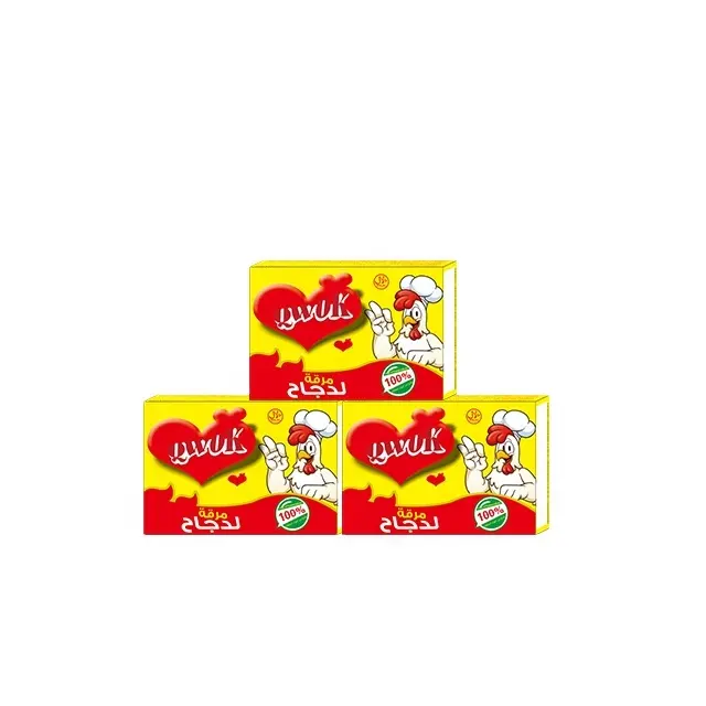 HALAL natural 10g ayam bouillon cube sup kubus bumbu persediaan kubus kualitas premium