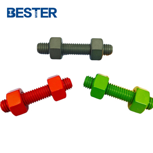 ASTM A193 B7 b7m 2h API 20e 20F bsl Monogrammed PTFE thép <span class=keywords><strong>gi</strong></span> <span class=keywords><strong>Stud</strong></span> <span class=keywords><strong>Bolt</strong></span> với 2 hạt - Product Image 4