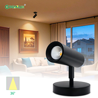 Projecteur LED Commercial Étanche sur Rail, Montage en Surface, Intérieur, Dimmable, pour Aménagement Paysager, 12W 20W, pour Maison