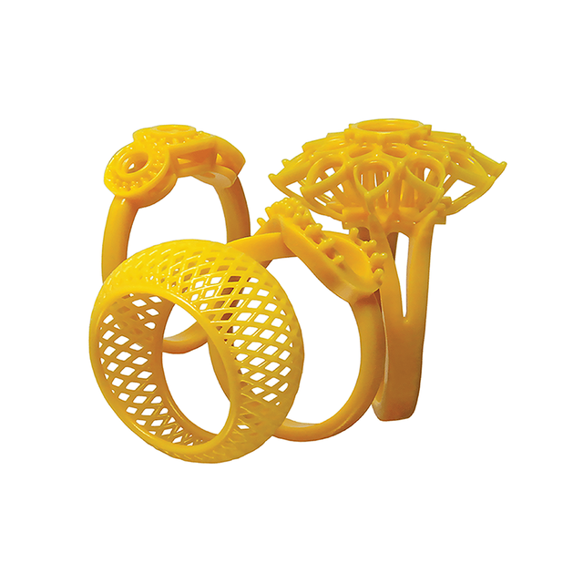 3D Printing SLS/SLA Casting Resin LCD UV-Curing Resin 405nm Castable Photopolymer Resin LCD 3D Printing Service for Jewelries