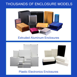 Whole Body Aluminum Extrusion Vehicle System <strong>Tester</strong> Enclosure Professional Customization Metal Electrical Heat Sink Box Case - Product Image 2