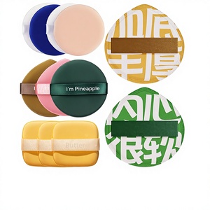 Esponja en <span class=keywords><strong>Forma</strong></span> de Gota Sin Látex, Suave, de Doble Uso (Seca y Húmeda), para Polvo de Malvavisco Amarillo - Product Image 1