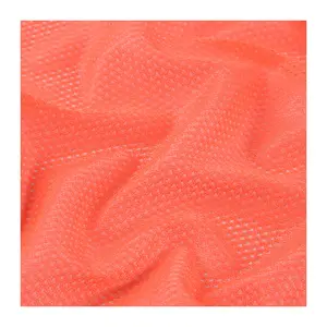 Wholesale High Quality 100% Polyester warp knit single mesh fabric for laundry bag