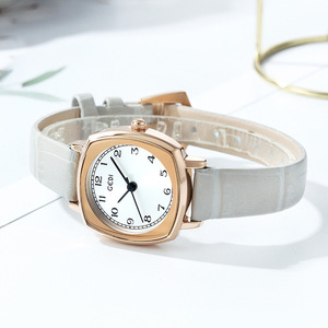 Reloj de cuarzo para estudiantes de moda minimalista coreano con esfera pequeña de estilo retro - Product Image 5