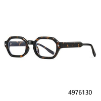 Lunettes de soleil de luxe tendance 2026 avec logo personnalisé, monture polygonale petite et de haute qualité, accessoires de plage