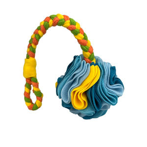 لعبة حيوان أليف جديدة ، كرة شم ، أسنان القط والكلب ، تخفي الطعام ، كرة لعبة تفاعلية ، كرة أفخم منسوجة يدويًا - Product Image 5